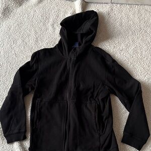 Gap fir active black zip up hoodie